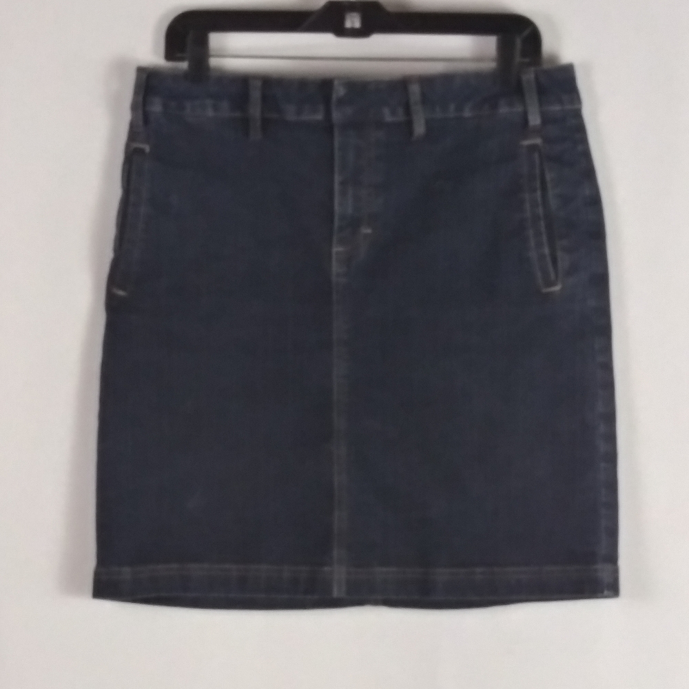 Covington blue jean skirt size 8